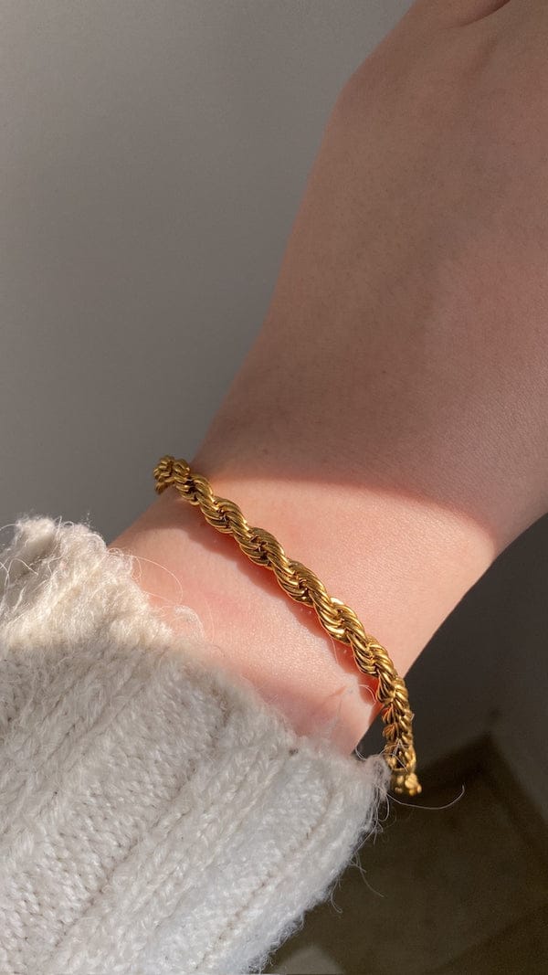Wrist Gold bracelet