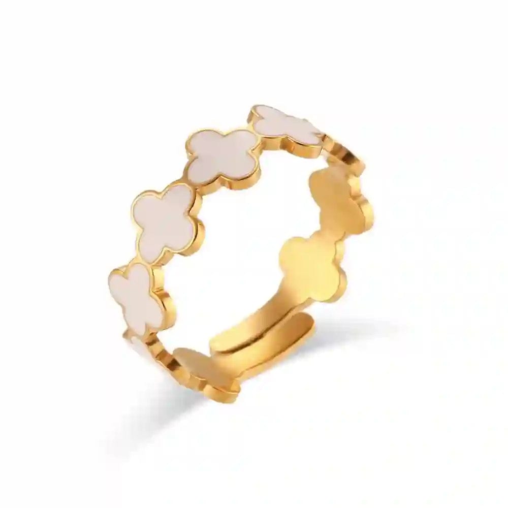 Floral rings (pack of 02)